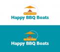 Logo design # 1050429 for Design an original logo for our new BBQ Donuts firm Happy BBQ Boats contest