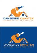 Logo # 1213709 voor Logo voor schilders  en onderhoudsbedrijf ’Dansende kwasten’  wedstrijd