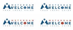 Logo design # 703757 for New logo Amsterdam Welcome - an online leisure platform contest