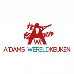 Logo # 649839 voor A'dams Wereldkeuken wedstrijd