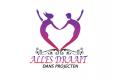 Logo design # 773556 for Design a fresh, happy and cool logo for a dance company with different dance projects for young and old. Alles draait dansprojecten contest