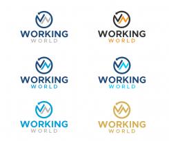 Logo # 1168837 voor Logo voor uitzendbureau Working World wedstrijd