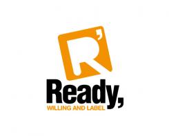 Logo design # 594065 for Design an awesome logo for our print company 'Ready, Willing and Label' contest