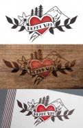 Logo design # 821219 for Logo creation for wooden art (Alpine Hearts) contest