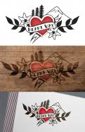 Logo design # 821199 for Logo creation for wooden art (Alpine Hearts) contest