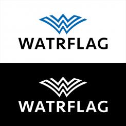 Logo # 1204759 voor logo voor watersportartikelen merk  Watrflag wedstrijd