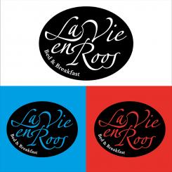 Logo design # 1141684 for Design a romantic  grafic logo for B B La Vie en Roos contest