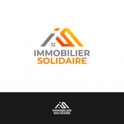 Logo design # 1168856 for Logo for  Immobilier Solidaire    The real estate agency that supports those who need it contest