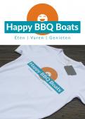 Logo design # 1048949 for Design an original logo for our new BBQ Donuts firm Happy BBQ Boats contest