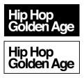 Logo design # 461962 for Logo + for @HipHopGoldenAge contest