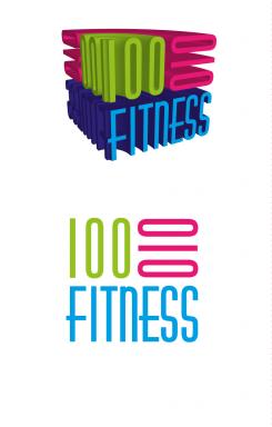 Logo # 398729 voor 100% fitness wedstrijd