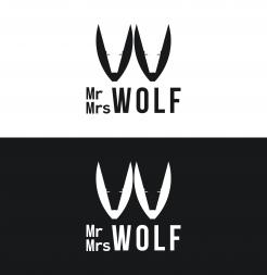 Logo design # 1259285 for create a logo for Mr   Mrs Wolf contest