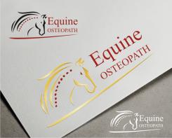 Logo design # 539457 for Design a modern logo for an equine osteopath  contest