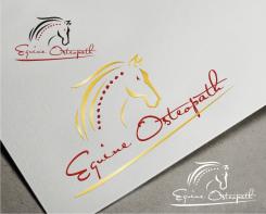 Logo design # 539458 for Design a modern logo for an equine osteopath  contest