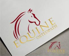 Logo design # 541094 for Design a modern logo for an equine osteopath  contest