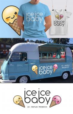 Logo design # 1091404 for Logo for an oldtimer ice cream van foodtruck contest