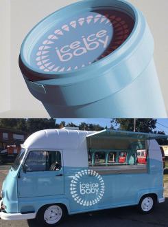 Logo design # 1091230 for Logo for an oldtimer ice cream van foodtruck contest