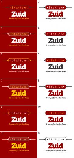 Logo design # 918831 for Station Zuid, takeaway coffee and pizza contest