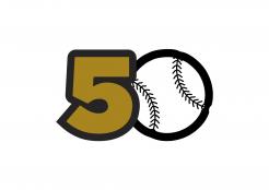 Logo design # 859772 for 50 year baseball logo contest