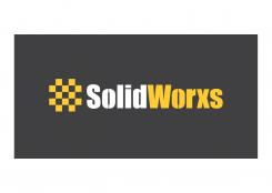 Logo design # 1247605 for Logo for SolidWorxs  brand of masts for excavators and bulldozers  contest
