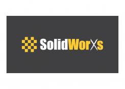 Logo design # 1247627 for Logo for SolidWorxs  brand of masts for excavators and bulldozers  contest