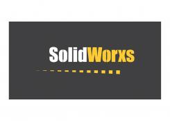 Logo design # 1247956 for Logo for SolidWorxs  brand of masts for excavators and bulldozers  contest