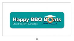 Logo # 1050444 voor Ontwerp een origineel logo voor het nieuwe BBQ donuts bedrijf Happy BBQ Boats wedstrijd