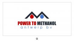 Logo design # 1088969 for Company logo for consortium of 7 players who will be building a  Power to methanol  demonstration plant for their legal entity  Power to Methanol Antwerp BV  contest