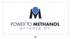 Logo design # 1088883 for Company logo for consortium of 7 players who will be building a  Power to methanol  demonstration plant for their legal entity  Power to Methanol Antwerp BV  contest