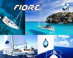 Logo design # 874908 for Sailing Fiore : Flower Power Sailing Circumnavigation contest