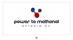 Logo design # 1088807 for Company logo for consortium of 7 players who will be building a  Power to methanol  demonstration plant for their legal entity  Power to Methanol Antwerp BV  contest