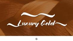 Logo design # 1030030 for Logo for hairextensions brand Luxury Gold contest