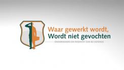 Logo # 792771 voor Waar gewerkt wordt, wordt niet gevochten wedstrijd