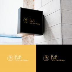 Logo design # 1141389 for Design a romantic  grafic logo for B B La Vie en Roos contest