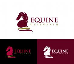 Logo design # 538981 for Design a modern logo for an equine osteopath  contest