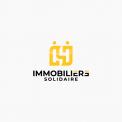 Logo design # 1170081 for Logo for  Immobilier Solidaire    The real estate agency that supports those who need it contest