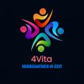 Logo # 1213453 voor 4Vita begeleidt hoogbegaafde kinderen  hun ouders en scholen wedstrijd