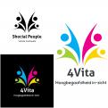 Logo # 1212911 voor 4Vita begeleidt hoogbegaafde kinderen  hun ouders en scholen wedstrijd
