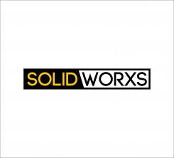 Logo design # 1249865 for Logo for SolidWorxs  brand of masts for excavators and bulldozers  contest
