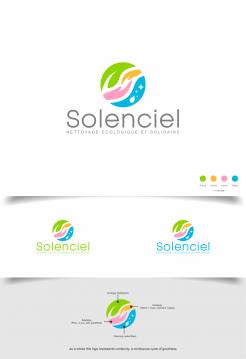 Logo design # 1198941 for Solenciel  ecological and solidarity cleaning contest