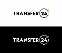 Logo design # 1160125 for creation of a logo for a textile transfer manufacturer TRANSFERT24 contest