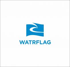 Logo # 1206893 voor logo voor watersportartikelen merk  Watrflag wedstrijd
