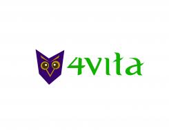 Logo # 1213409 voor 4Vita begeleidt hoogbegaafde kinderen  hun ouders en scholen wedstrijd