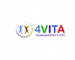 Logo # 1212426 voor 4Vita begeleidt hoogbegaafde kinderen  hun ouders en scholen wedstrijd