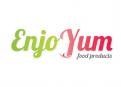 Logo # 338407 voor Logo Enjoyum. A fun, innovate and tasty food company. wedstrijd