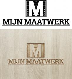 Logo # 875053 voor Logo voor online schrijnwerkerij 'Mijn Maatwerk' wedstrijd