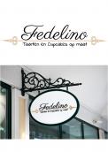 Logo # 780462 voor Fedelino: taarten en cupcakes op maat wedstrijd