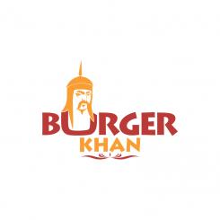 Logo design # 477608 for Design a masculine logo for a burger joint called Burger Khan contest