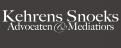 Logo # 165779 voor logo voor advocatenkantoor Kehrens Snoeks Advocaten & Mediators wedstrijd