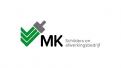 Logo # 482740 voor mk schilders & afwerkingsbedrijf wedstrijd